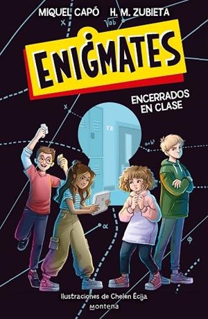 ENIGMATES ¡ENCERRADOS EN CLASE! | 9788418318917 | CAPÓ, MIQUEL; ZUBIETA, H.M. | Llibreria La Gralla | Librería online de Granollers