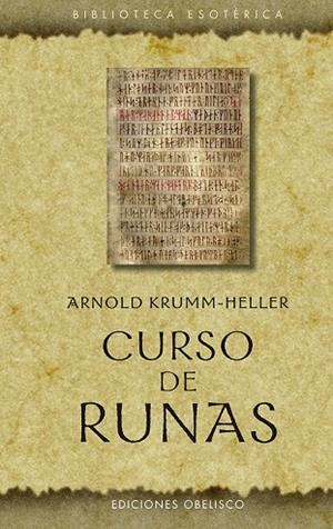 CURSO DE RUNAS | 9788491117698 | KRUMM-HELLER, ARNOLD | Llibreria La Gralla | Llibreria online de Granollers