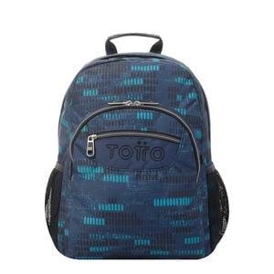 MOTXILLA TOTTO ACUARELES BLAVA ESTAMPADA | 7704758476096 | TOTMA04ECO0212126N0J8 | Llibreria La Gralla | Librería online de Granollers