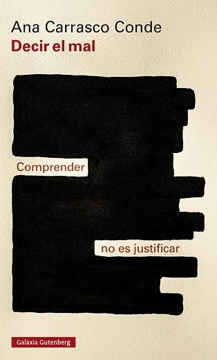 DECIR EL MAL | 9788418807190 | CARRASCO-CONDE, ANA | Llibreria La Gralla | Librería online de Granollers