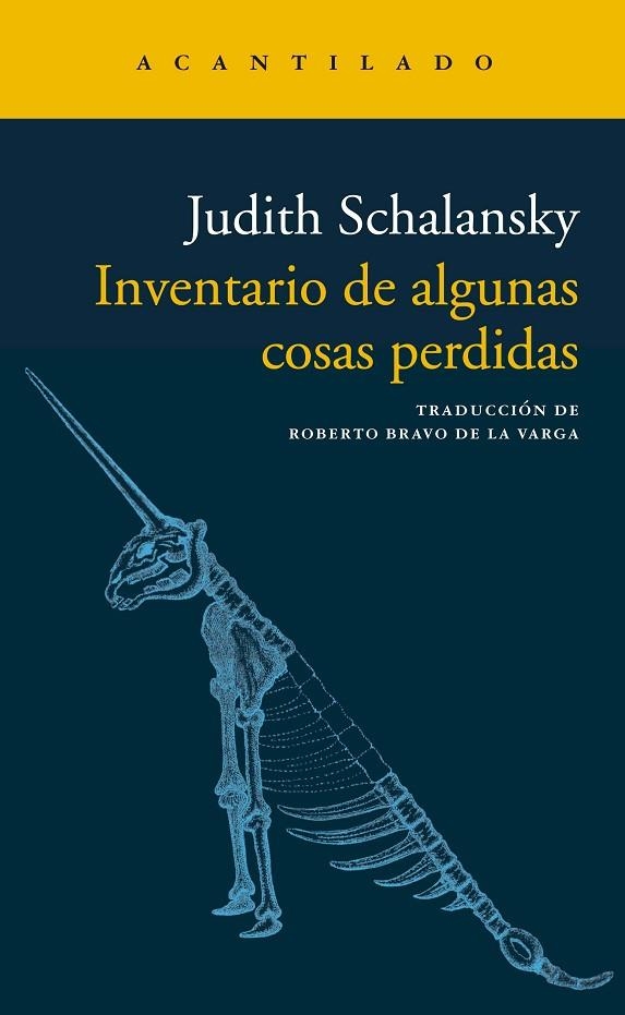 INVENTARIO DE ALGUNAS COSAS PERDIDAS | 9788418370588 | SCHALANSKY, JUDITH | Llibreria La Gralla | Librería online de Granollers