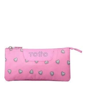 PORTATOT TRIPLE TOTTO TABLERO ROSA CORS GRISOS | 7704758472005 | AC52ECO0122120Z7IU | Llibreria La Gralla | Llibreria online de Granollers