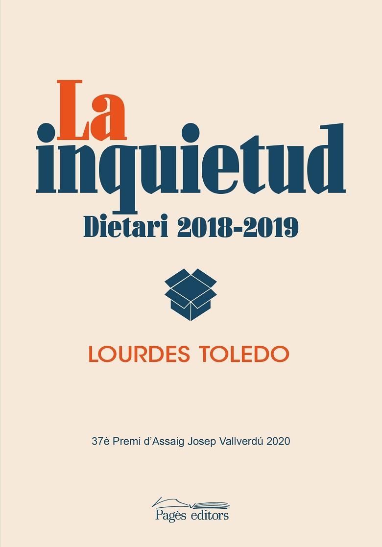 INQUIETUD, LA | 9788413032863 | TOLEDO LORENTE, LOURDES | Llibreria La Gralla | Llibreria online de Granollers