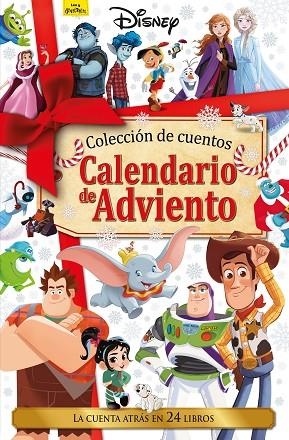 CALENDARIO DE ADVIENTO DISNEY. LA CUENTA ATRÁS EN 24 LIBROS | 9788418335426 | DISNEY | Llibreria La Gralla | Librería online de Granollers