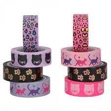 PACK WASHI TAPE TOP MODEL GAT  | 4010070427764 | TOP8654 | Llibreria La Gralla | Llibreria online de Granollers