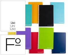 LLIBRETA FOLI LIDERPAPEL BLANC 80 F COLORS | 8423473099197 | 09919 | Llibreria La Gralla | Llibreria online de Granollers