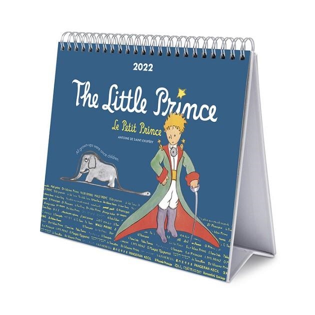 CALENDARIO SOBREMESA 2022 THE LITTLE PRINCE | 8435497260491 | VV.AA | Llibreria La Gralla | Llibreria online de Granollers