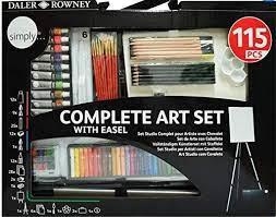 SET ART SIMPLY 115 PECES + CAVALLET | 5011386121291 | D196500604 | Llibreria La Gralla | Librería online de Granollers