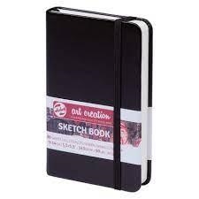 QUADERN SKETCH 9X14 ARTCREATION 140GR 80F  NEGRE | 8712079383497 | 9314001M | Llibreria La Gralla | Librería online de Granollers