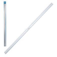 REGLA METALICA PLANA 100CM | 8593539108283 | 9102100001TE | Llibreria La Gralla | Librería online de Granollers