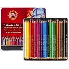 CAIXA LLAPIS COLOR  24 UNIT KOH-I-NOOR POLYCOLOR | 8593539074816 | 3824 | Llibreria La Gralla | Librería online de Granollers