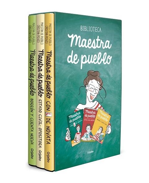 MAESTRA DE PUEBLO (PACK CON: CON L DE NOVATA | ESTADO CIVIL: OPOSITORA | BORRÓN | 9788425361654 | MAESTRA DE PUEBLO,/PICAZO, CRISTINA | Llibreria La Gralla | Llibreria online de Granollers