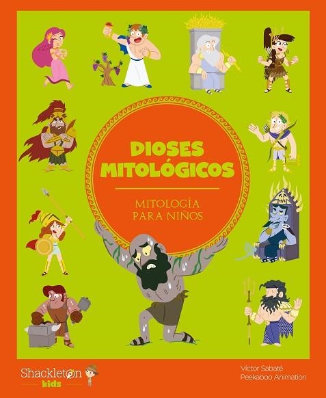 DIOSES MITOLÓGICOS | 9788418139468 | SABATÉ, VÍCTOR | Llibreria La Gralla | Librería online de Granollers