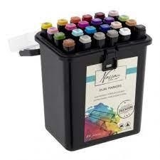 CAIXA RETOLADORS DUO TINTA PERMANENT NASSAU 24 UNIT | 8719747599426 | 356687 | Llibreria La Gralla | Librería online de Granollers