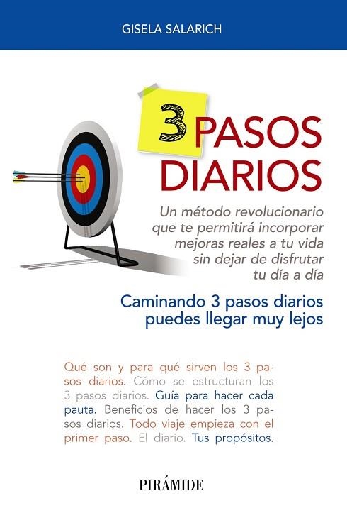 3 PASOS DIARIOS | 9788436845655 | SALARICH, GISELA | Llibreria La Gralla | Llibreria online de Granollers