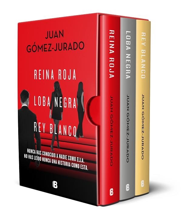 TRILOGÍA REINA ROJA (EDICIÓN PACK CON: REINA ROJA | LOBA NEGRA | REY BLANCO) | 9788466670227 | GÓMEZ-JURADO, JUAN | Llibreria La Gralla | Llibreria online de Granollers