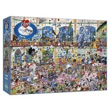 PUZZLE GIBSONS 1000 PIEZAS I LOVE PETS | 5012269005141 | JUPP, MIKE | Llibreria La Gralla | Librería online de Granollers