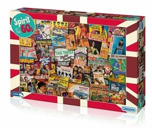 PUZZLE GIBSONS 1000 SPIRIT OF THE 60'S | 5012269070828 | VV.AA | Llibreria La Gralla | Librería online de Granollers
