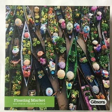 PUZZLE GIBSONS 500 FLOATING MARKET | 5012269036015 | VV.AA | Llibreria La Gralla | Librería online de Granollers