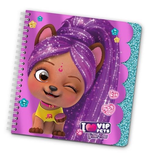 LLIBRETA GLITTER TWIST VIPPETS | 9788411011969 | PANINI ESPAÑA S.A. | Llibreria La Gralla | Librería online de Granollers