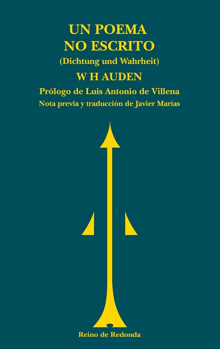 UN POEMA NO ESCRITO | 9788494725685 | AUDEN, W.H. | Llibreria La Gralla | Llibreria online de Granollers