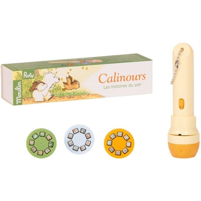 LLANTERNA PROJECTOR LES HISTOIRES DU SOIR. CALINOURS | 3575678943692 | MOULIN ROTY | Llibreria La Gralla | Llibreria online de Granollers