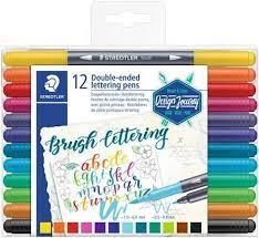 RETOLADOR STAEDLER WATERCOLOLOUR BRUSH PENS 12 UN  | 4007817042854 | 3004TB12 02 | Llibreria La Gralla | Llibreria online de Granollers