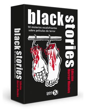 BLACK STORIES. EDICION HORROR MOVIES | 8436564811936 | GEN X GAMES | Llibreria La Gralla | Librería online de Granollers