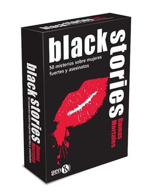 BLACK STORIES DAMAS MORTALES | 8436564811660 | GEN X GAMES | Llibreria La Gralla | Librería online de Granollers