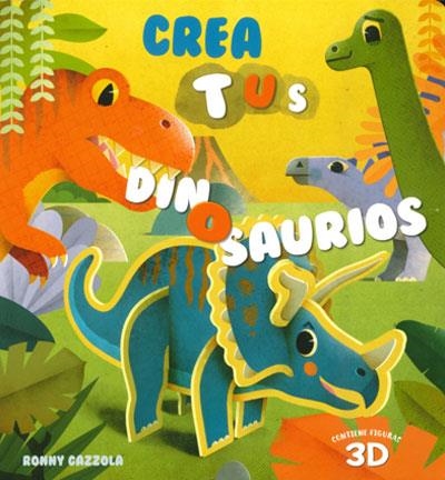 CREA TUS DINOSAURIOS (VVKIDS) | 9788468266671 | MAGRIN, FEDERICA | Llibreria La Gralla | Librería online de Granollers