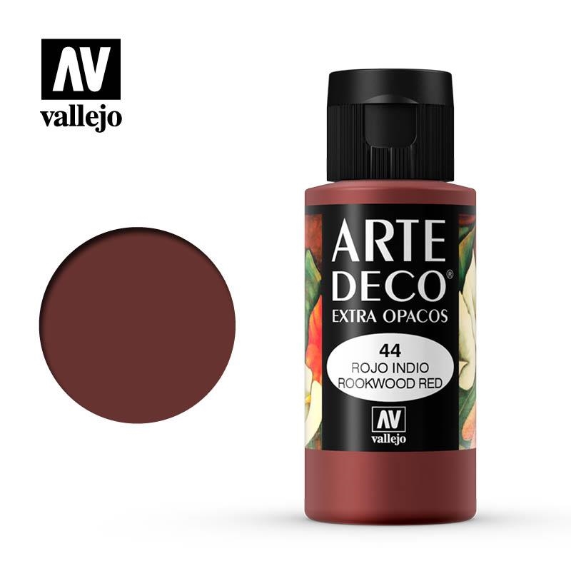 ART DECO VALLEJO 60ML 044 VERMELL INDIO | 8429551850445 | 85044 | Llibreria La Gralla | Llibreria online de Granollers