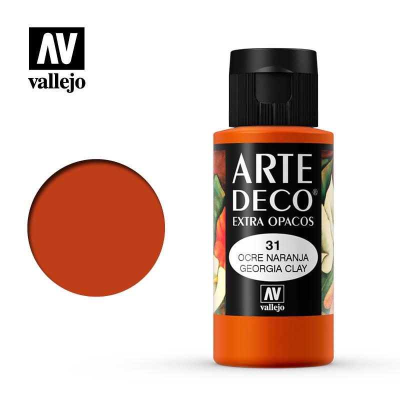 ART DECO VALLEJO 60ML 031 OCRE TARONJA | 8429551850315 | 85031 | Llibreria La Gralla | Llibreria online de Granollers