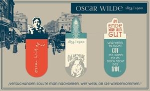 SET PUNTS DE LLIBRE MAGNÈTICS OSCAR WILDE | 4033477833198 | LIBRI-X | Llibreria La Gralla | Llibreria online de Granollers