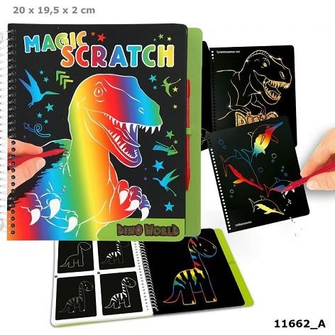 LLIBRETA DINO WORLD MAGIC SCRATCH | 4010070595951 | TOP0011662 | Llibreria La Gralla | Llibreria online de Granollers