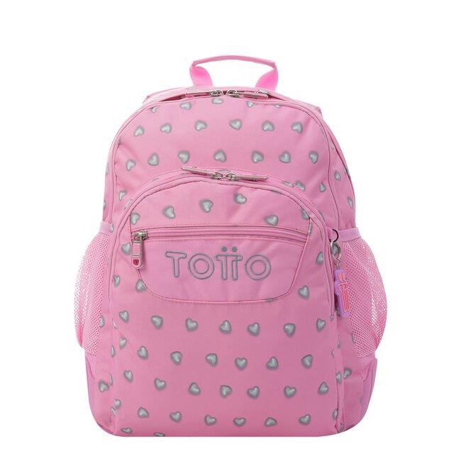 MOTXILLA TOTTO CRAYOLES CORS ROSA | 7704758476218 | TOTMA04FO0292120N7IU | Llibreria La Gralla | Llibreria online de Granollers