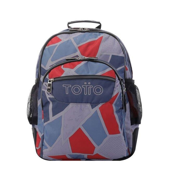 MOTXILLA TOTTO CRAYOLES ESTAMPAT VERMELL | 7704758476164 | TOTMA04ECO0292120N2JG | Llibreria La Gralla | Librería online de Granollers