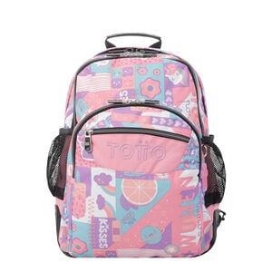 MOTXILLA TOTTO CRAYOLES ESTAPAT ROSA LILA BLAU | 7704758476119 | TOTMA04ECO0292120N2DN | Llibreria La Gralla | Llibreria online de Granollers