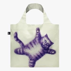 BOSSA COMPRA LOQI FLYING PURR-PLE-CAT ARMANDO VEVE | 4260715131192 | LOQI | Llibreria La Gralla | Llibreria online de Granollers