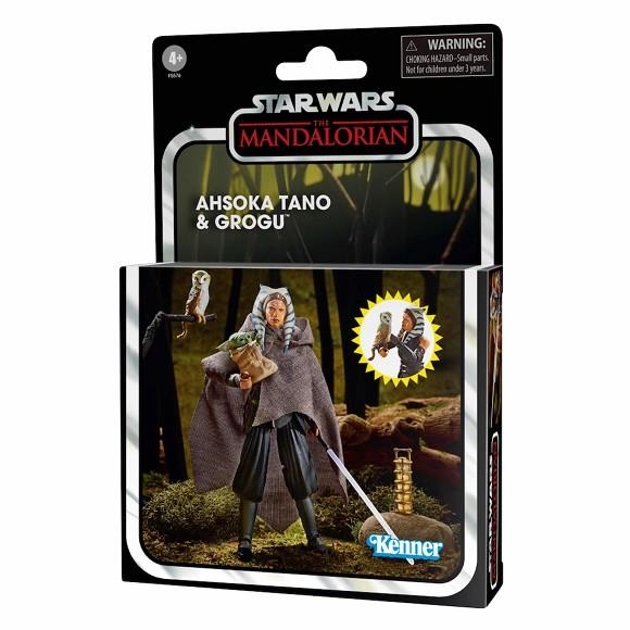 VIN AHSOKA TANO & GROGU FIGURA 15 CM VINTAGE COLLECTION STAR WARS F55765L6 | 5010993964970 | HASBRO | Llibreria La Gralla | Llibreria online de Granollers