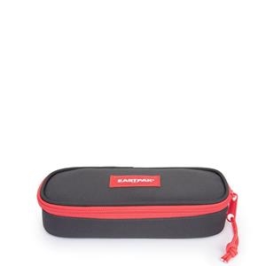 PORTATOT EASTPAK OVAL KONTRAST GRIS FOSC ROSA FLUO | 196010252789 | EASEK000717K251 | Llibreria La Gralla | Llibreria online de Granollers