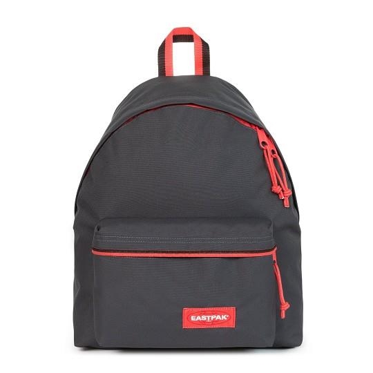 MOTXILLA EASTPAK PADDED PAK'R KONTRAST GRIS ROSA FLUO | 196010248225 | EASEK00620O031 | Llibreria La Gralla | Llibreria online de Granollers