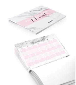 PLANIFICADOR MENSUAL MR WONDERFUL PERPETUO MARBLE | 8429654043270 | Llibreria La Gralla | Llibreria online de Granollers