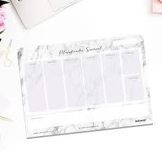 PLANIFICADOR SETMANAL MR WONDERFUL PERPETUO MARBLE | 8429654043379 | Llibreria La Gralla | Llibreria online de Granollers