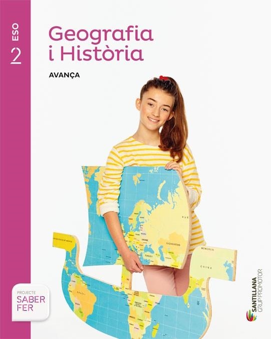 GEOGRAFIA I HISTORIA SERIE AVANÇA 2 ESO SABER FER  | 9788490478325 | Llibreria La Gralla | Llibreria online de Granollers