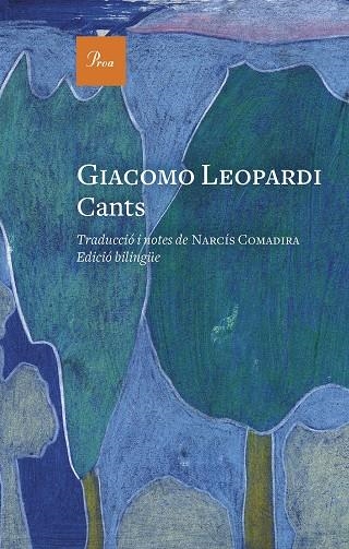 CANTS | 9788475889191 | LEOPARDI, GIACOMO | Llibreria La Gralla | Llibreria online de Granollers