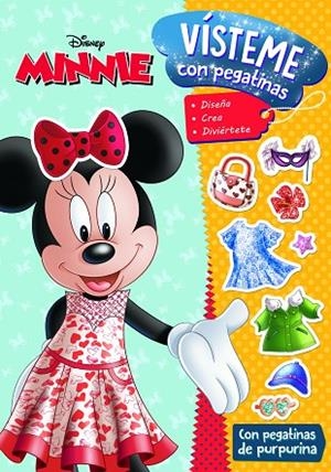 MINNIE. VÍSTEME CON PEGATINAS | 9788418335907 | DISNEY | Llibreria La Gralla | Librería online de Granollers