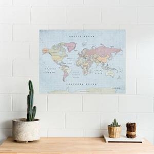 MAPAMUNDI CORCHO - WOODY MAP WATERCOLOR NEW CLASSIC | 8436563407932 | MISS WOOD | Llibreria La Gralla | Librería online de Granollers