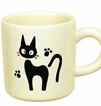 GATO JIJI TAZA CERAMICA NICKY LA APRENDIZ DE BRUJA STUDIO GHIBLI | 4990593116164 | STUDIO GHIBLI | Llibreria La Gralla | Librería online de Granollers