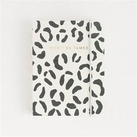 LLIBRETA A6 CAROLINE GARDNER WON'T BE TAMED LLEOPARD BLANC | 5034931160262 | SCB107 | Llibreria La Gralla | Llibreria online de Granollers