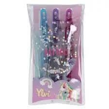 PACK 3 BOLIGRAFS TOP MODEL YLVI PURPURINA TATTOO | 4010070601317 | TOP11713 | Llibreria La Gralla | Llibreria online de Granollers